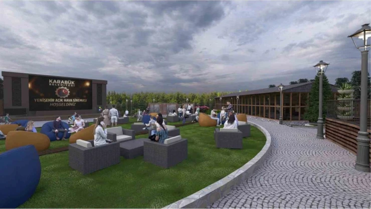 Yenişehir Açık Hava Sineması Projesinin İhalesi Yapıldı