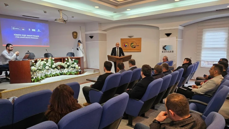 Yeşil Sanayi Destek Programı Anlatıldı