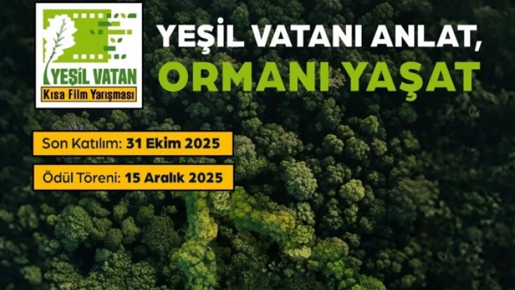 'Yeşil Vatan' Kısa Film Yarışması Başladı