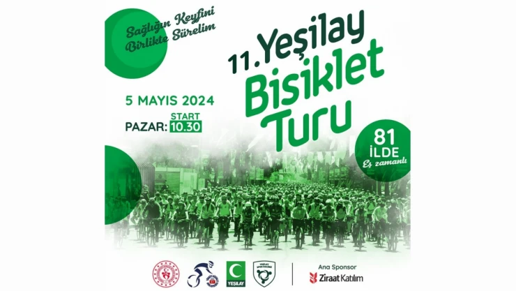 Yeşilay Bisiklet Turu Bilgilendirmesi