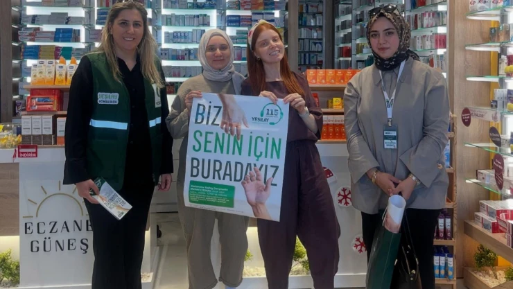 Yeşilay'dan Kastamonu'da Eczane Ziyaretleri