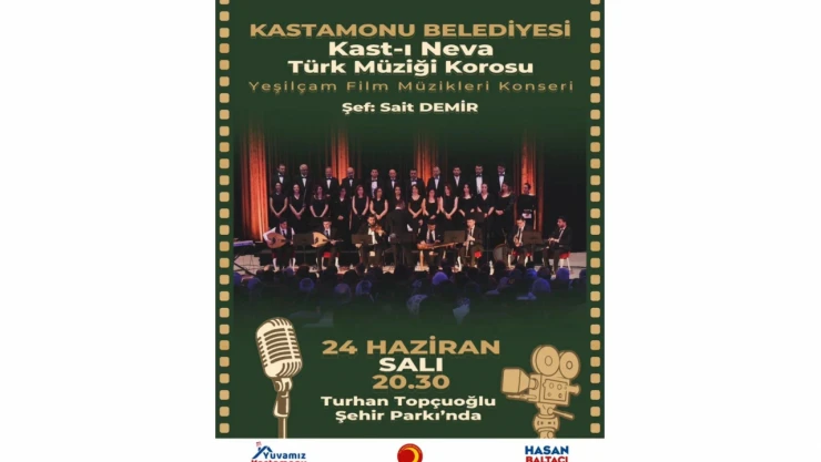 Yeşilçam Ezgileri Kastamonu'da Yankılanacak