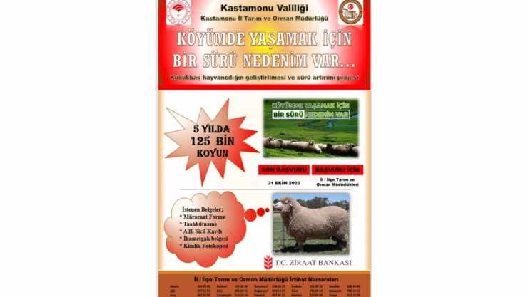Yetiştiricileri ilgilendiren projede süre uzatıldı