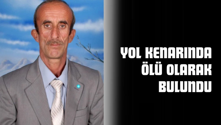 Yol Kenarında Ölü Olarak Bulundu