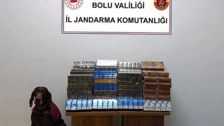 Yolcu Otobüsünde Kaçak Sigara Ele Geçirildi