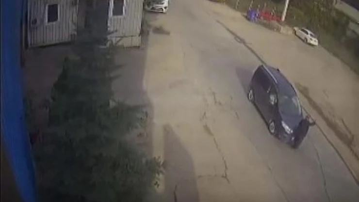 Yaşlı Adama Çarptı!