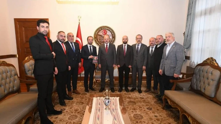 YRP İl Başkanı Akif Güzel'den Vali Dallı'ya Ziyaret