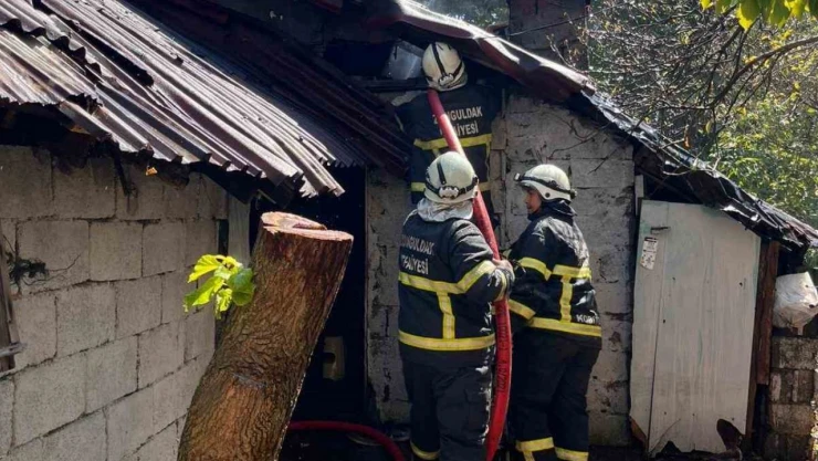 Yufka Yaparken Yangın Çıktı