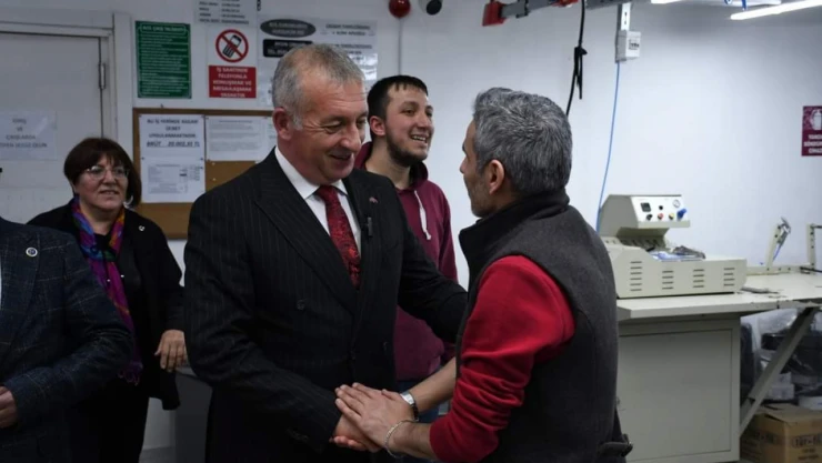 Yüksel Aydın Esnaf ve Vatandaşlarla Buluştu