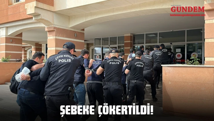 Yüzlerce Kişiyi Mağdur Eden Şebeke Çökertildi!