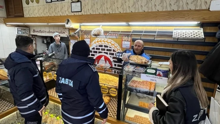 Zabıtalardan Fırınlara Denetim