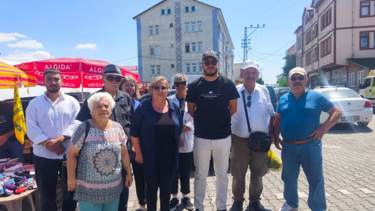 Zafer Partisi'nden Ağlı'ya Ziyaret