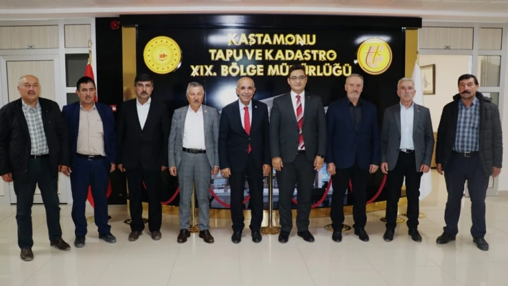 Ziraat Odası'nda Hayırlı Olsun Ziyaretleri