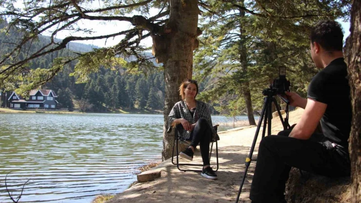 Ziyaretçiler Gölcük'e Hayran Kaldı