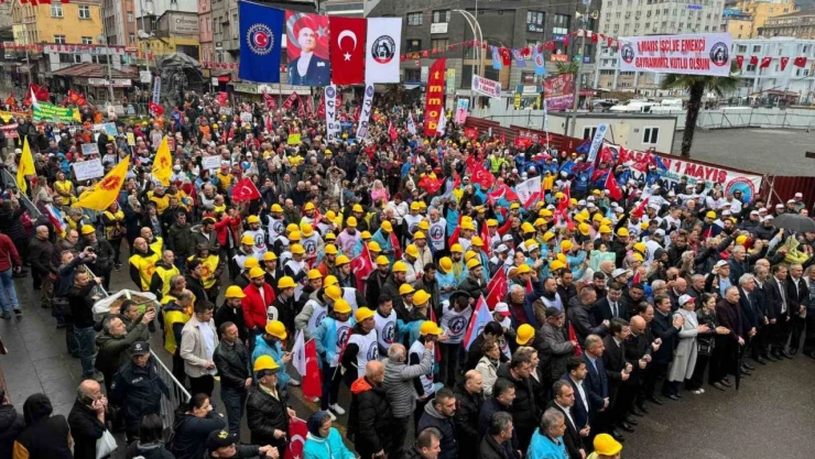 Zonguldak'ta 1 Mayıs Coşkuyla Kutlandı