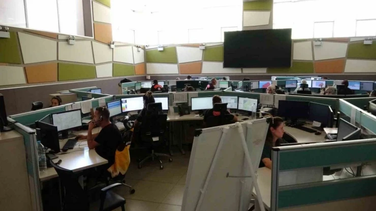 573 Bin 93 Çağrıya Cevap Verildi