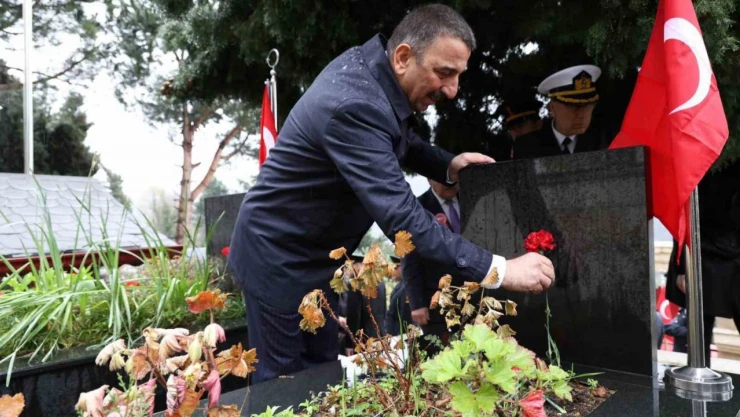 Zonguldak'ta 18 Mart Şehitleri Törenle Anıldı