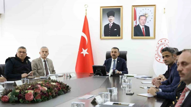 Zonguldak'ta Asayiş Ve Güvenlik Toplantısı Gerçekleştirildi