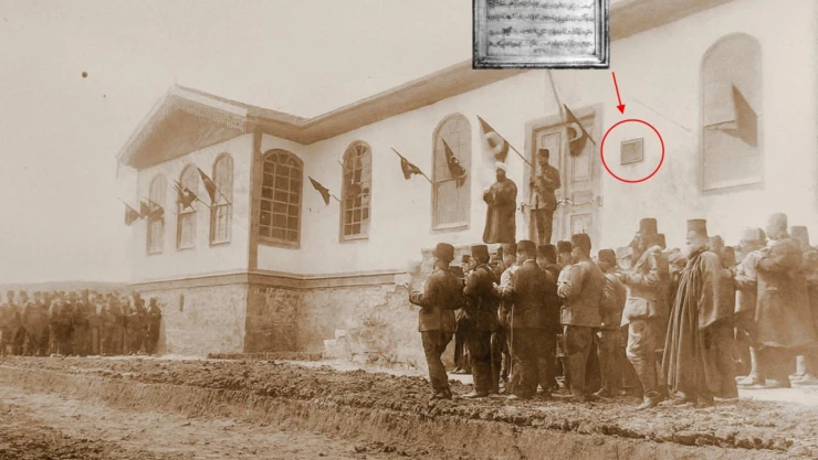 Zonguldak'ta Bir Okulun Osmanlıca Kitabesi Bulundu