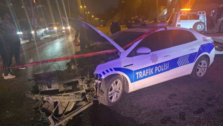 Zonguldak'ta O Kazaya Üç Araç Karıştı: 2'si Polis 4 Yaralı