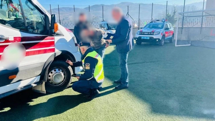 Okul Araçları Denetlendi