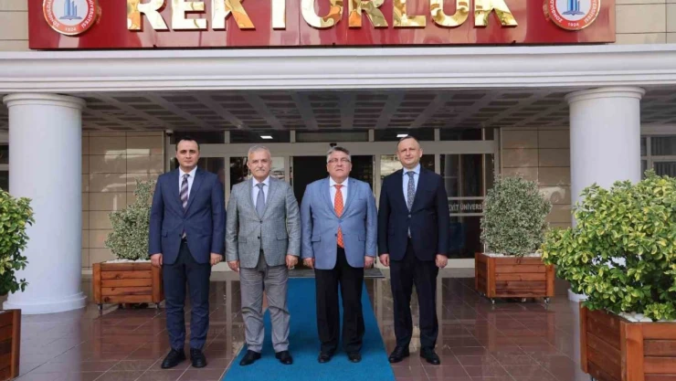 Zonguldak Vali Yardımcılarından Rektör Özölçer'e Ziyaret