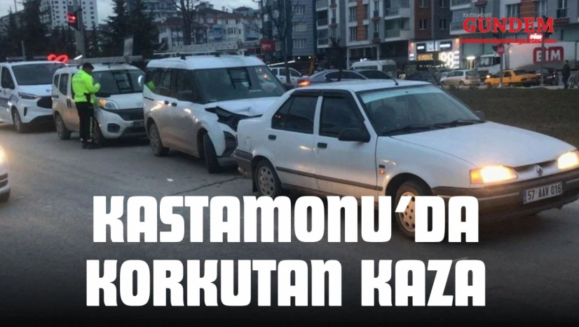 Kastamonu'da Korkutan Kaza