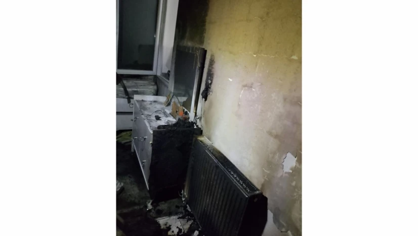 Alevlere Teslim Olan Ev Kullanılamaz Hale Geldi