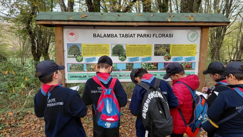 Balamba Tabiat Parkı'nda Doğa Eğitimi