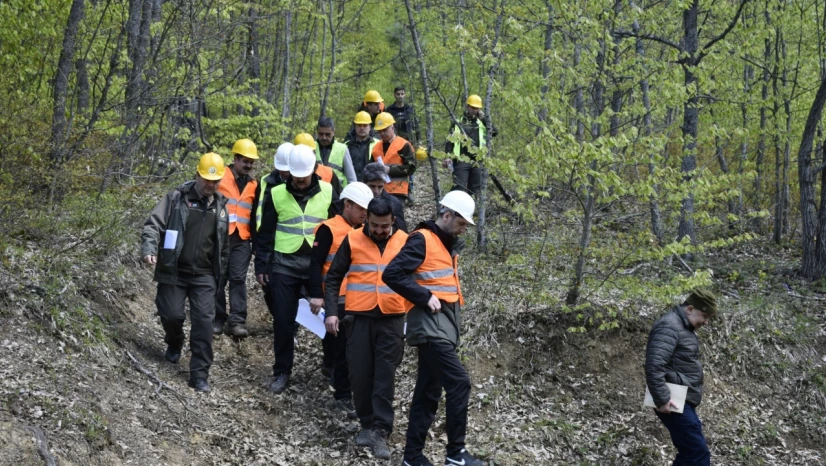 Bartın'da ormancılara ormanda eğitim