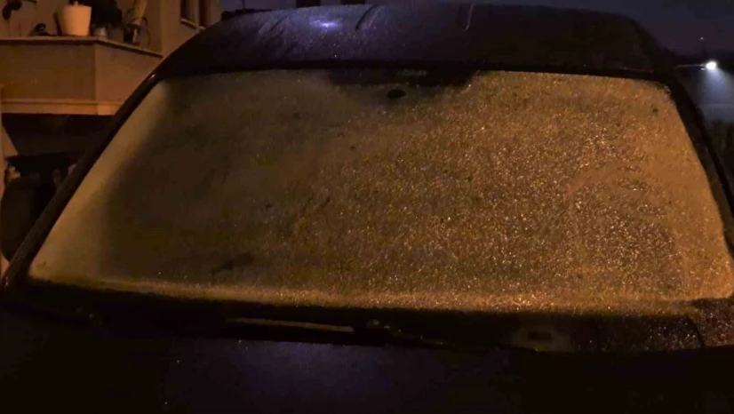 Bartın'da Sıcaklık 4 Dereceye Kadar Düştü