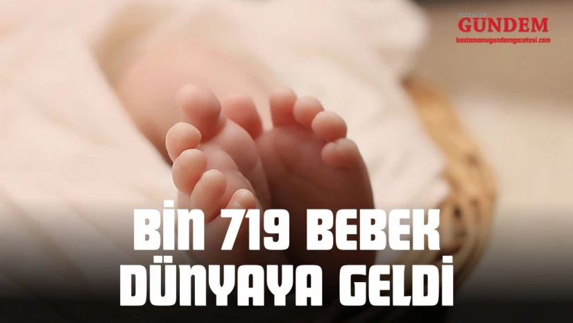 Bin 719 Bebek Dünyaya Geldi