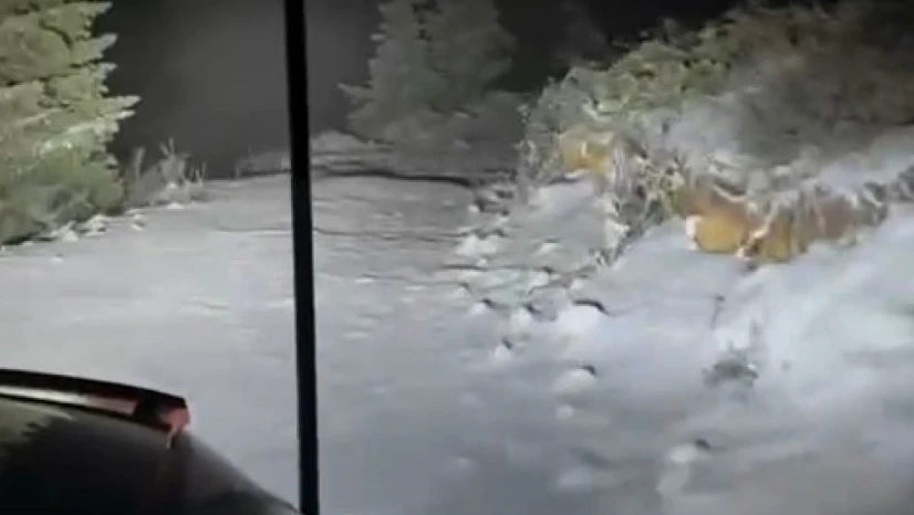 Çankırı'da Kar Yağışı Etkili Oldu