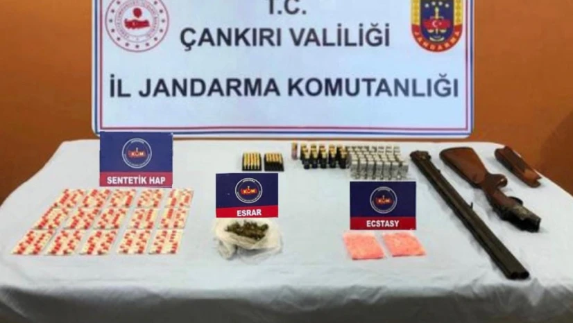 Çankırı'da uyuşturucu operasyonu