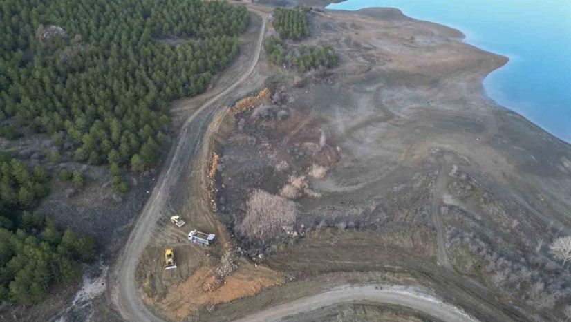 Çomar Barajı'nın Çehresi Değişmeye Devam Ediyor