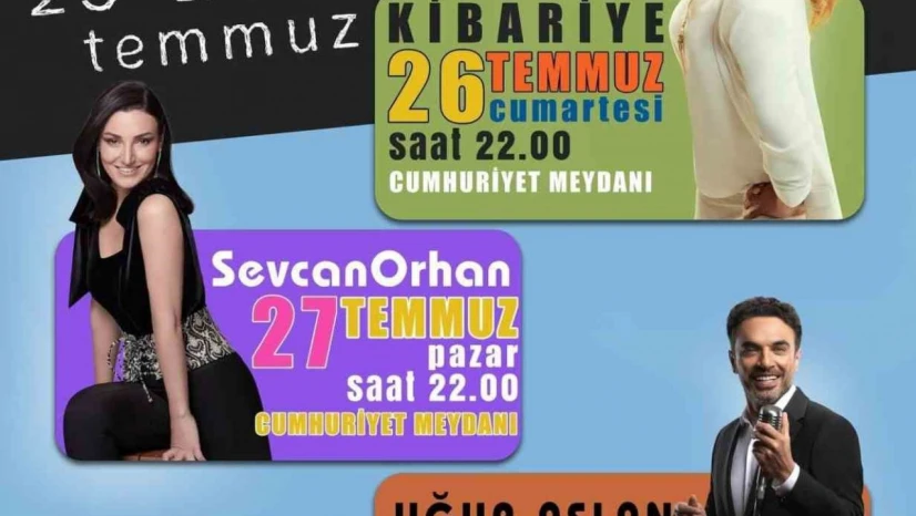 Devrek'te Düzenlenecek Festivalde Ünlü Sanatçılar Yer Alacak