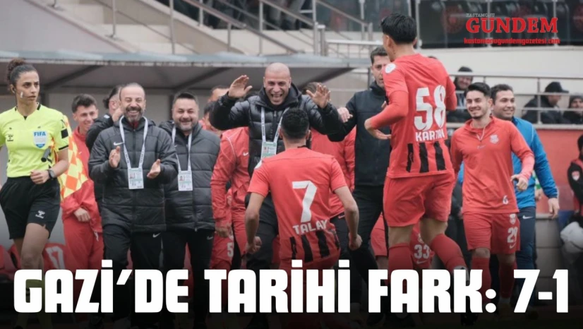 Gazi'de Tarihi Fark: 7-1