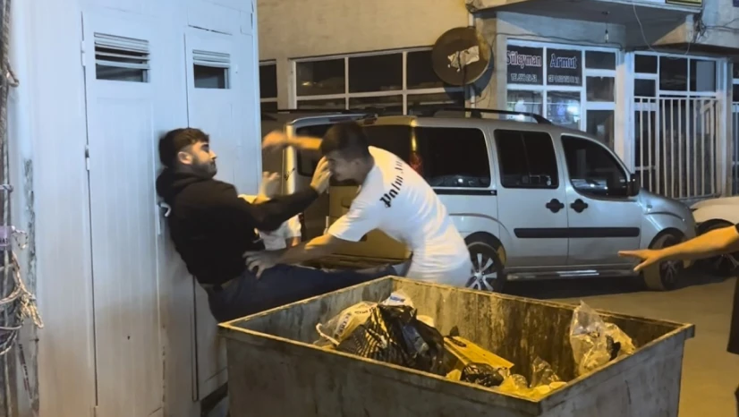 İki grup arasında yumruklu kavga