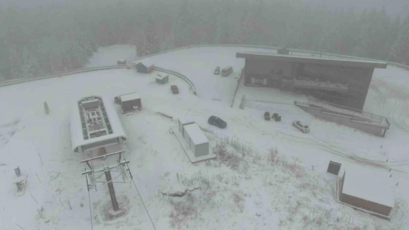 Ilgaz Dağı Beyaza Büründü