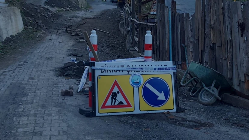 İnebolu'da Yol Çalışmaları Nedeniyle Trafik Kontrollü Sağlanacak