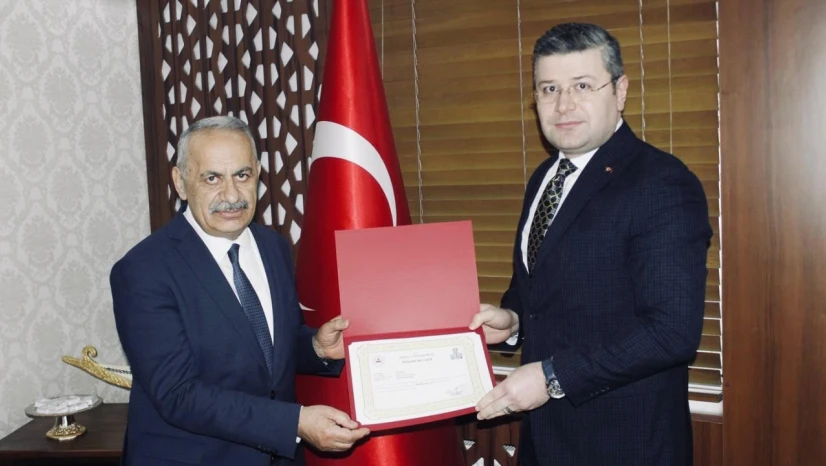 İnebolu Kaymakamlığı'ndan Personele Başarı Belgesi