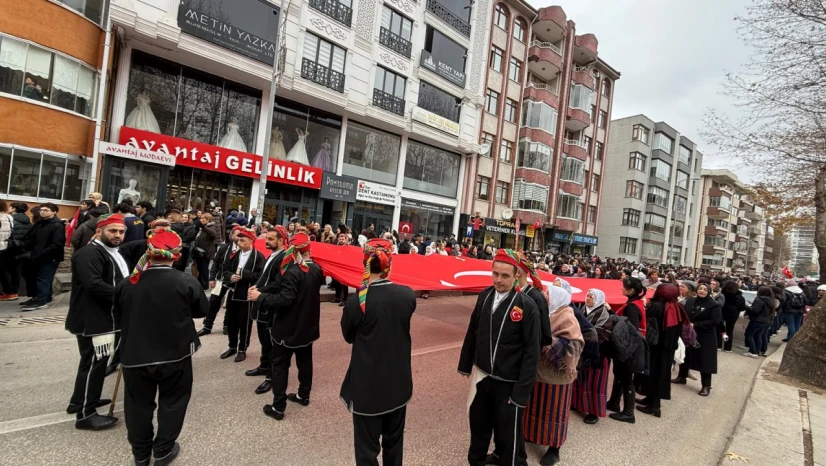 İnebolulu Kadınlar İlk Türk Kadın Mitinginin 106. Yıl Dönümü Etkinliklerine Katıldı