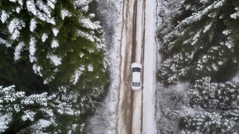 Karabük'ün Yüksek Kesimleri Beyaza Büründü