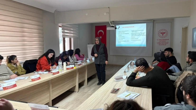 Kastamonu'da Ambulans Personeline Temel Modül Eğitimi