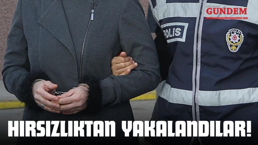 Kastamonu'da Evden Hırsızlık Şüphelisi 3 Kadın Yakalandı