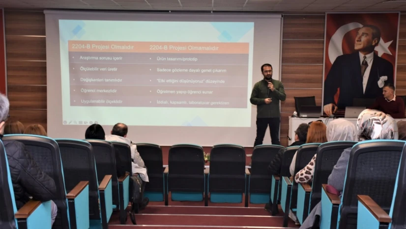 Kastamonu'da TÜBİTAK Bilgilendirme Toplantısı Yapıldı