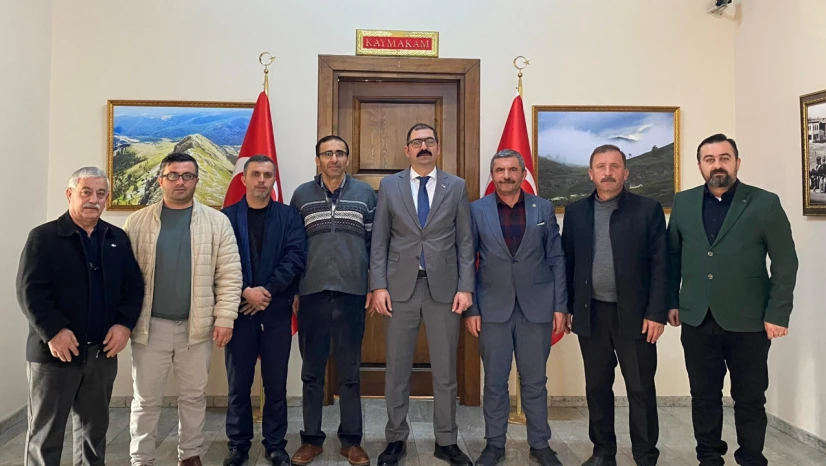 Kaymakam Demirdağ'ı Ziyaret Ettiler