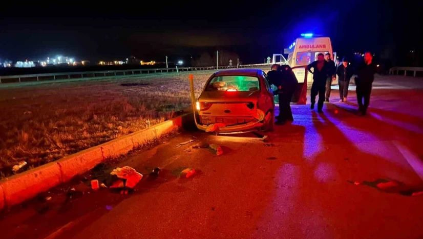 Kırmızı Işık İhlali Kazaya Sebep Oldu