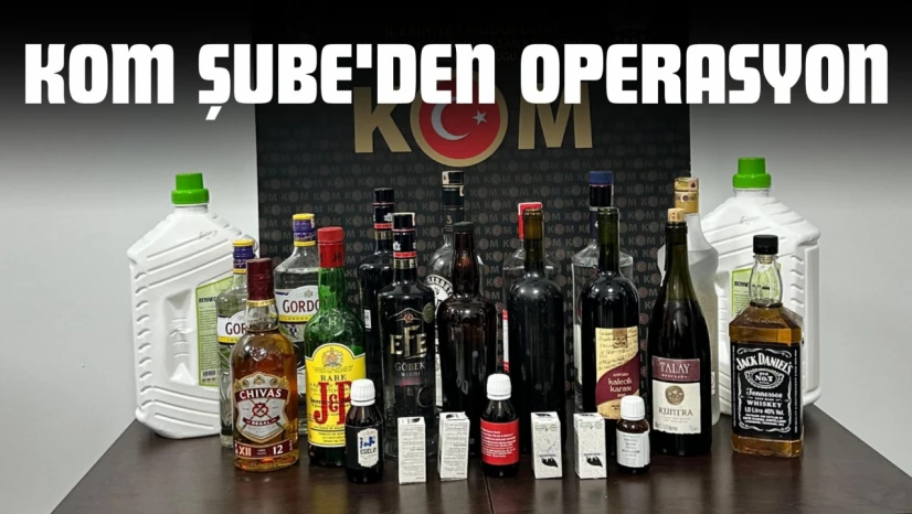 KOM Şube'den Operasyon