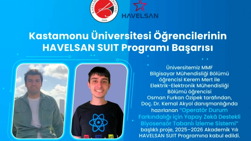 KÜ'den HAVELSAN SUIT Programı Başarısı